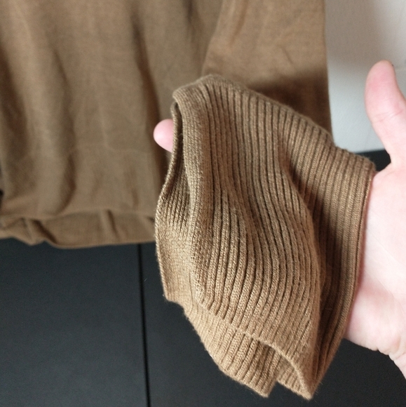 Hope Stockholm Pin Sweater, unisex XL/42 oversized minimalist linen blend - Picture 6 of 12